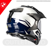 BMW Motorrad GS CARBON EVO MIPS ADVENTURE Kask + Cardo Spirit  Bluetooth interkom 58/59 resmi