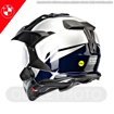 BMW Motorrad GS CARBON EVO MIPS ADVENTURE Kask + Cardo Spirit  Bluetooth interkom 58/59 resmi