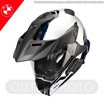 BMW Motorrad GS CARBON EVO MIPS ADVENTURE Kask + Cardo Spirit  Bluetooth interkom 58/59 resmi