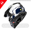 BMW Motorrad GS CARBON EVO MIPS ADVENTURE Kask + Cardo Spirit  Bluetooth interkom 58/59 resmi