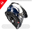 BMW Motorrad GS CARBON EVO MIPS ADVENTURE Kask + Cardo Spirit  Bluetooth interkom 58/59 resmi