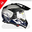 BMW Motorrad GS CARBON EVO MIPS ADVENTURE Terekli Motosiklet Kask 58/59 resmi