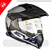 BMW Motorrad GS CARBON EVO MIPS ADVENTURE Terekli Motosiklet Kask 58/59 resmi