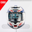 Shoei NEOTEC 3 Çene Açılır Güneş Vizörlü Motosiklet Kask 55/56 resmi