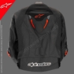 Alpinestars MISSILE V2 IGNITION Sport Racing Hörgüçlü Korumalı Deri Motosiklet Mont Ceket 54 resmi