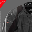 Alpinestars GP Plus R V3 RideKnit Deri Motosiklet Mont Ceket 58 resmi