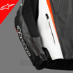 Alpinestars ATEM V3 SPORT/RACING Hörgüçlü Deri Motosiklet Mont 52 resmi