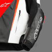 Alpinestars ATEM V3 SPORT/RACING Hörgüçlü Deri Motosiklet Mont 52 resmi