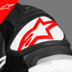 Alpinestars ATEM V3 SPORT/RACING Hörgüçlü Deri Motosiklet Mont 52 resmi