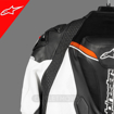 Alpinestars ATEM V3 SPORT/RACING Hörgüçlü Deri Motosiklet Mont 52 resmi