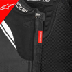 Alpinestars ATEM V3 SPORT/RACING Hörgüçlü Deri Motosiklet Mont 52 resmi