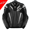 Alpinestars ATEM V3 SPORT/RACING Hörgüçlü Deri Motosiklet Mont 52 resmi