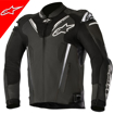 Alpinestars ATEM V3 SPORT/RACING Hörgüçlü Deri Motosiklet Mont 52 resmi