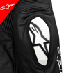 Alpinestars ATEM V3 SPORT/RACING Hörgüçlü Deri Motosiklet Mont 52 resmi