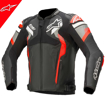 Alpinestars ATEM V4 SPORT/RACING Hörgüçlü Deri Motosiklet Mont 50 resmi