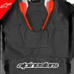 Alpinestars ATEM V4 SPORT/RACING Hörgüçlü Deri Motosiklet Mont 50 resmi