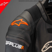 Alpinestars GP Plus R V3 Spor Deri Motosiklet Mont Ceket 48 resmi