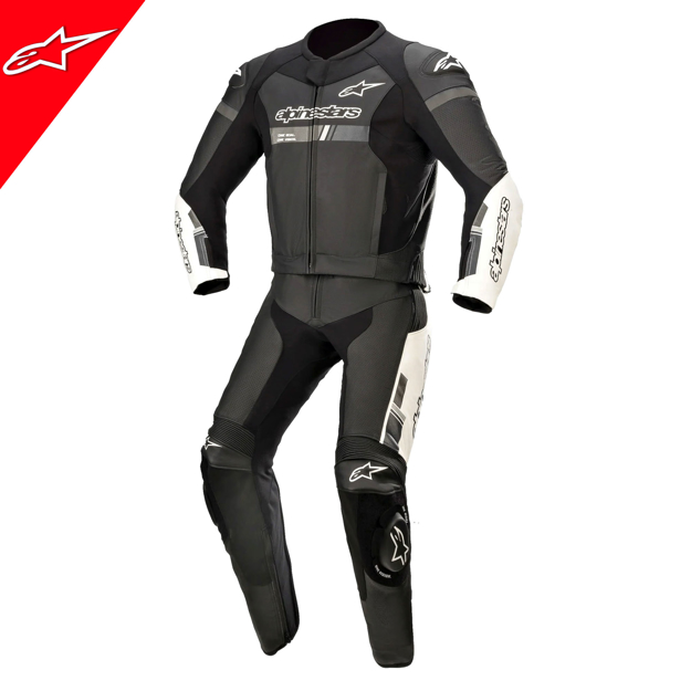 Alpinestars GP Force Chaser TECH AIR SPORT/RACING Hörgüçlü 2 Parça Deri Yarış Tulum 52 resmi