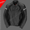 Alpinestars JAWS V3 SPORT TOURING Deri Motosiklet Mont Ceket 56 resmi