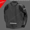 Alpinestars JAWS V3 SPORT TOURING Deri Motosiklet Mont Ceket 56 resmi