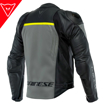 Dainese RACING 4 SPORT/RACING Korumalı Deri Motosiklet Mont 56 resmi