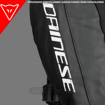 Dainese RACING 3 SPORT/RACING Korumalı Deri Motosiklet Mont 58 resmi