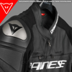 Dainese RACING 3 SPORT/RACING Korumalı Deri Motosiklet Mont 58 resmi