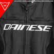 Dainese RACING 3 SPORT/RACING Korumalı Deri Motosiklet Mont 58 resmi