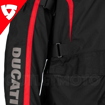 Ducati TOUR MASTERS Lamine Sport/Touring 4 Mevsim Motosiklet Mont Ceket 52 resmi