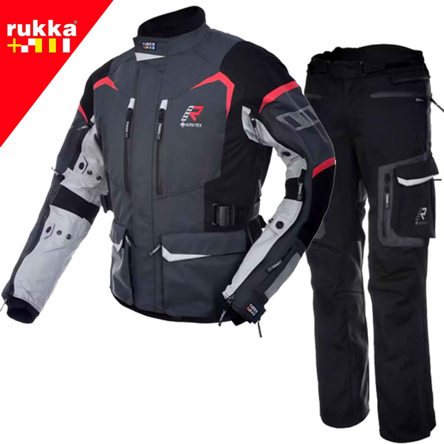 Rukka RIMO-R GTX GORETEX 2L Lamine Motosiklet Takım 54 C2 resmi