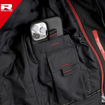 Richa CYCLONE GTX 2L Lamine Korumalı Motosiklet Mont Pantolon Takım 6XL resmi