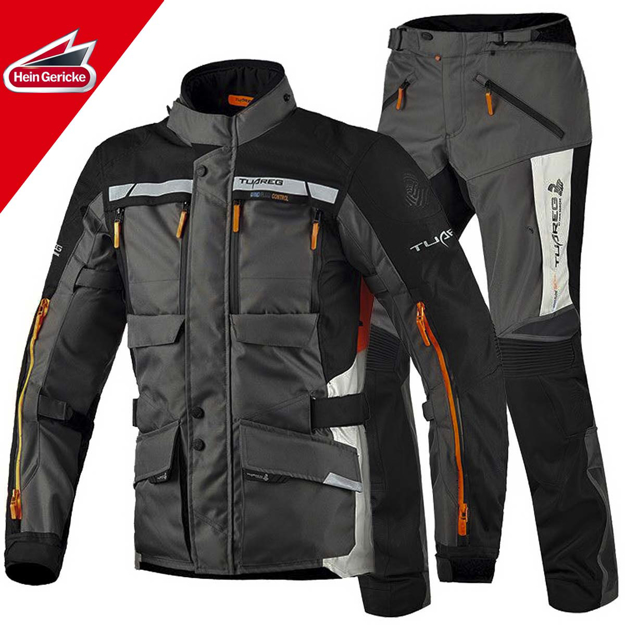 Hein Gericke TUAREG DENALI 3 Kat 4 Mevsim Motosiklet Mont Pantolon Takım 58/56 resmi