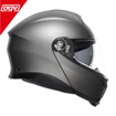 AGV TOURMODULAR Carbon Çene Açılır Güneş Vizörlü Motosiklet Kask 61/62 resmi