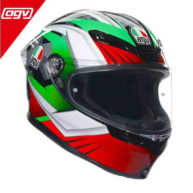 AGV K6-S CARBON ARAMID Full Face Kapalı Motosiklet Kask 61/62 resmi