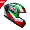 AGV K6-S CARBON ARAMID Full Face Kapalı Motosiklet Kask 61/62 resmi