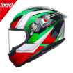 AGV K6-S CARBON ARAMID Full Face Kapalı Motosiklet Kask 61/62 resmi