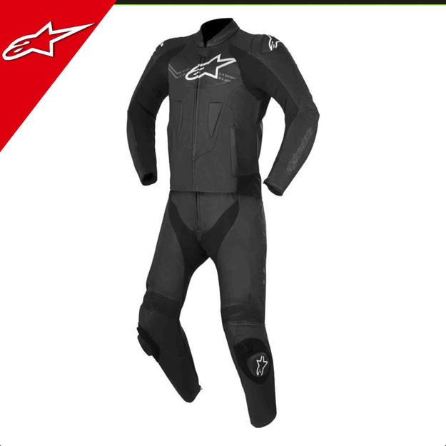 Alpinestars CHALLENGER V2 Deri Hörgüçlü Motosiklet Yarış Tulumu 48 resmi