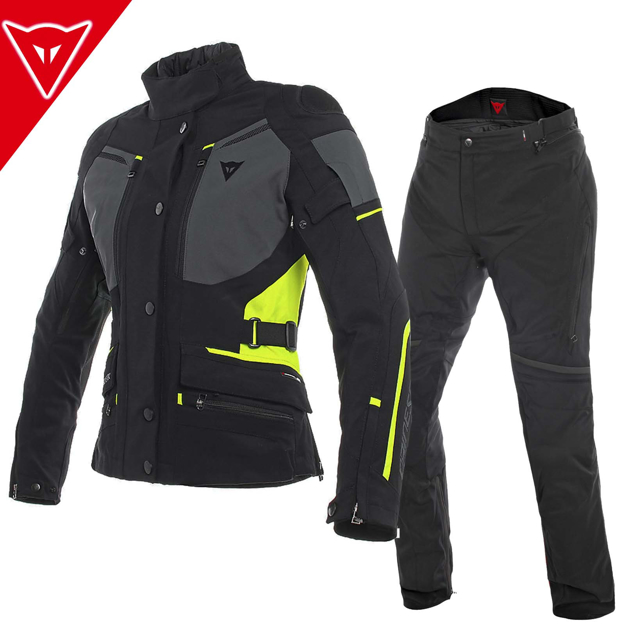 Dainese CARVE MASTER GTX GORE-TEX Korumalı 4 Mevsim Kadın Motosiklet Takım 36 resmi