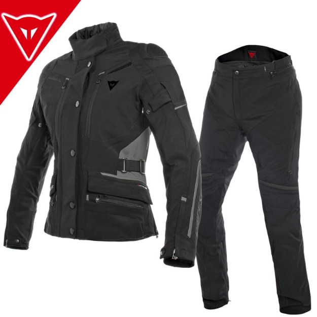 Dainese CARVE MASTER 2 GTX GORE-TEX Korumalı 4 Mevsim Kadın Motosiklet Takım 38 resmi