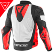 Dainese SUPER RACE Hörgüçlü SUPER SPORT RACING Deri Yarış Motosiklet Mont Ceket 52 resmi