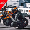 Alpinestars KTM RESONANCE Korumalı Spor Deri Motosiklet Mont Ceket 52 resmi