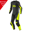 Dainese VR46 Tavullia Hörgüçlü Tek Parça Perfore Deri Yarış Tulum 50 resmi