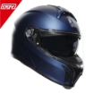 AGV TOURMODULAR Carbon Çene Açılır Güneş Vizörlü Motosiklet Kask + CARDO INSYDE DMC 2.0 MESH İnterkom resmi