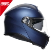 AGV TOURMODULAR Carbon Çene Açılır Güneş Vizörlü Motosiklet Kask + CARDO INSYDE DMC 2.0 MESH İnterkom resmi