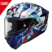 Shoei X-SPR X-SPIRIT PRO MARQUEZ BARCELONA TC10 Motosiklet Yarış Kask 61/62 resmi