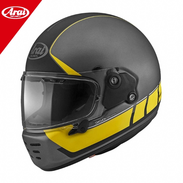 Arai CONCEPT-X SPEEDBLOCK Retro Modern Motosiklet Kask 59/60 resmi