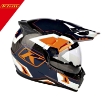 Klim KRIOS PRO Carbon Terekli Adventure Motosiklet Kask 55/56 resmi