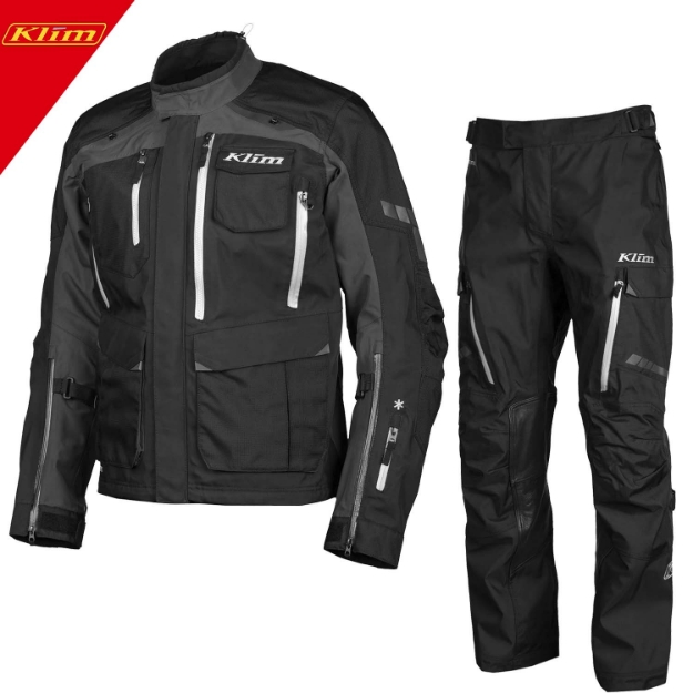 Klim CARLSBAD GTX Pro Lamine Motosiklet Mont Pantolon Takım resmi