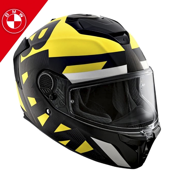 BMW XOMO CARBON Thunder Full Face Kapalı Motosiklet Kask 57/58 resmi