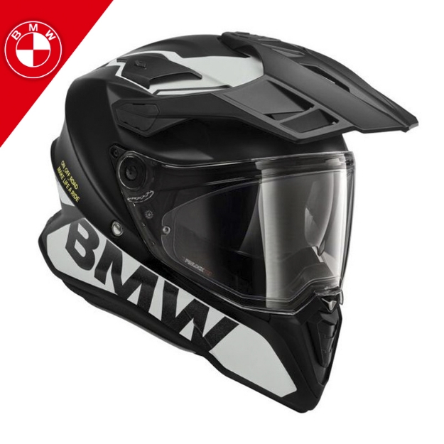 BMW Motorrad GS PURE CARBON Terekli Güneş Vizörlü ADVENTURE Kask 59/60 resmi